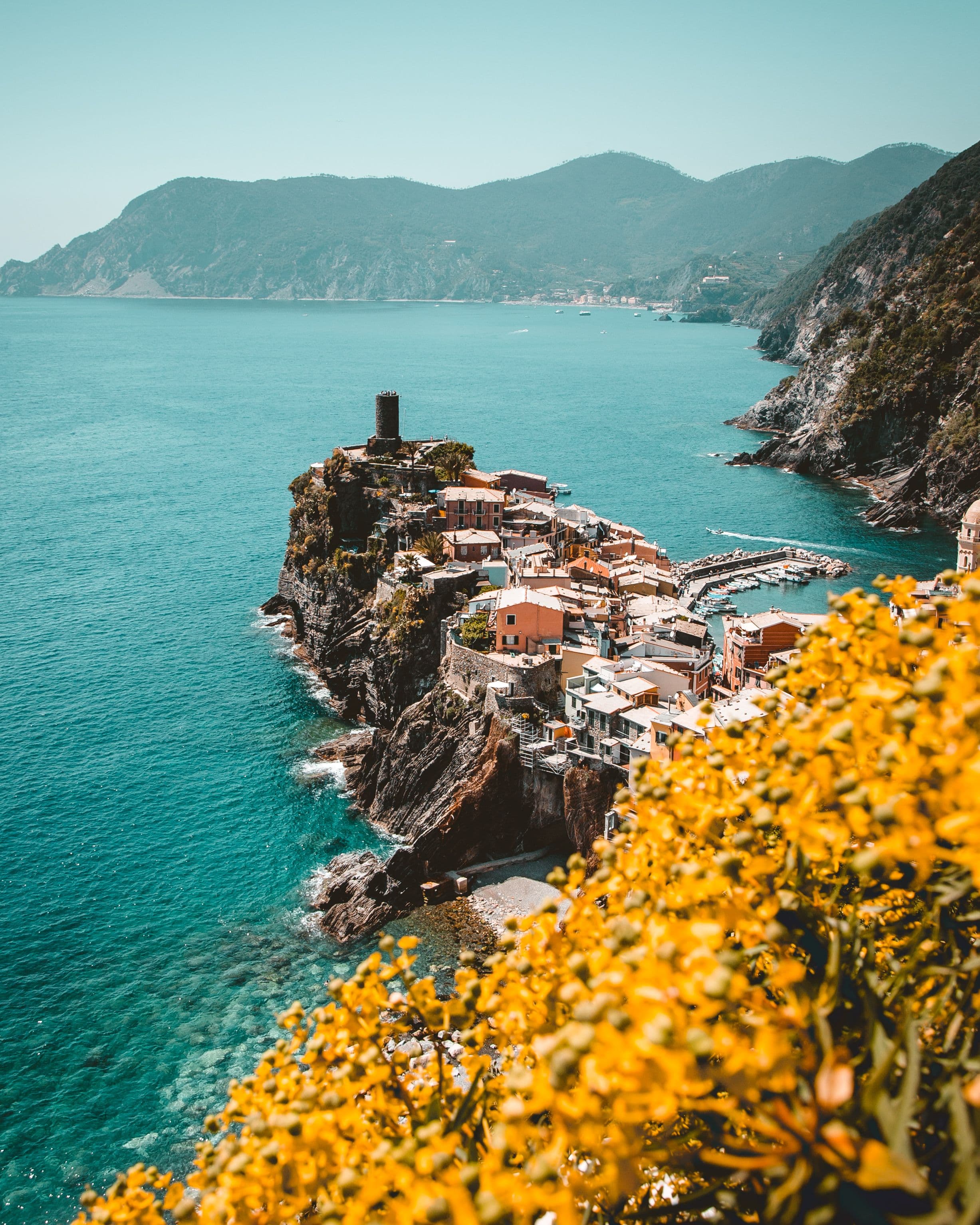 Cinque Terre coastline