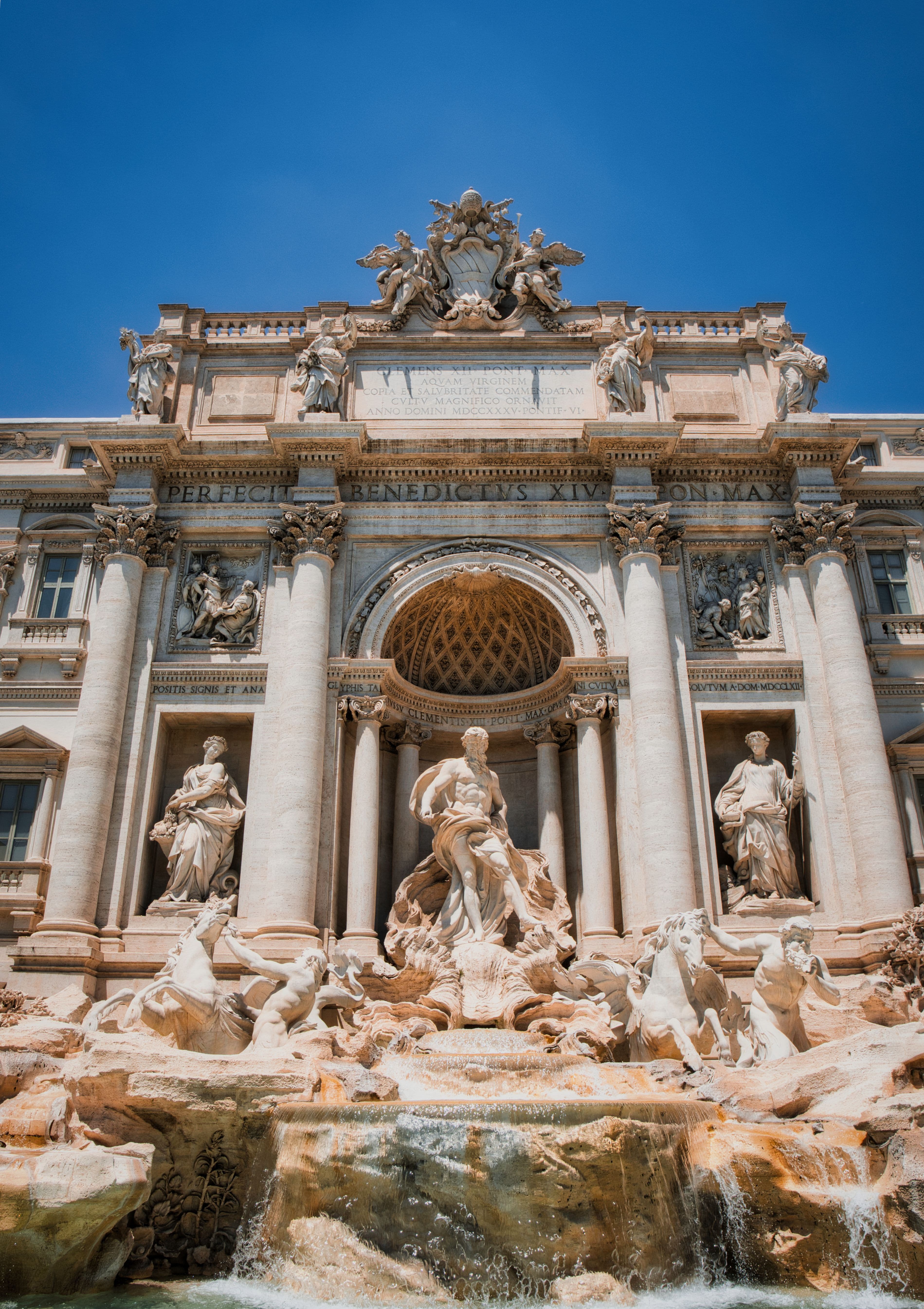 Rome Trevi Fountain