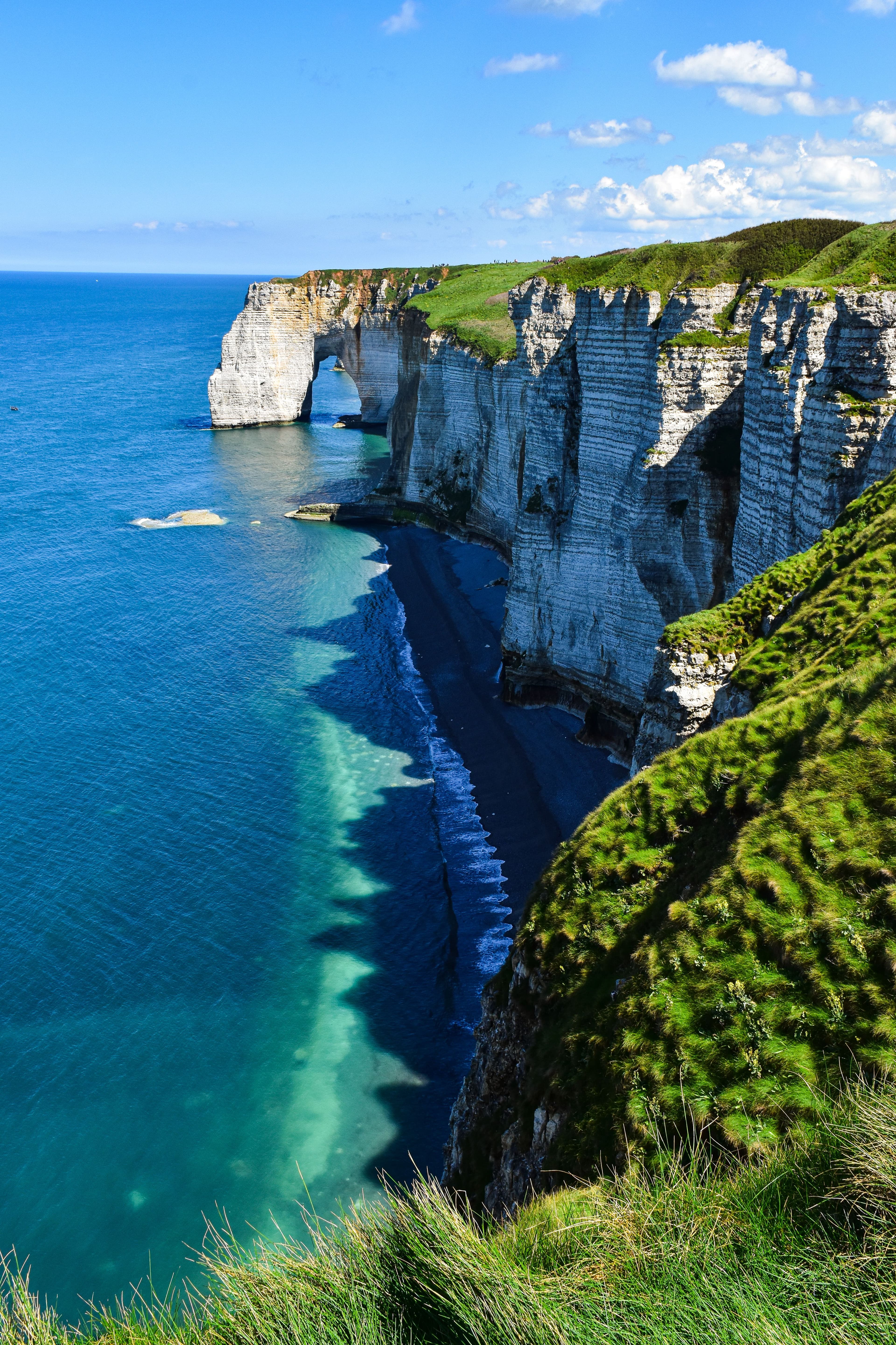 Normandy coastline