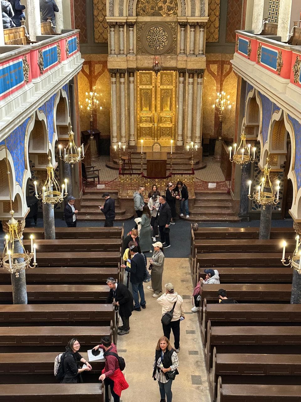 Kazinczy Synagogue interior, Budapest