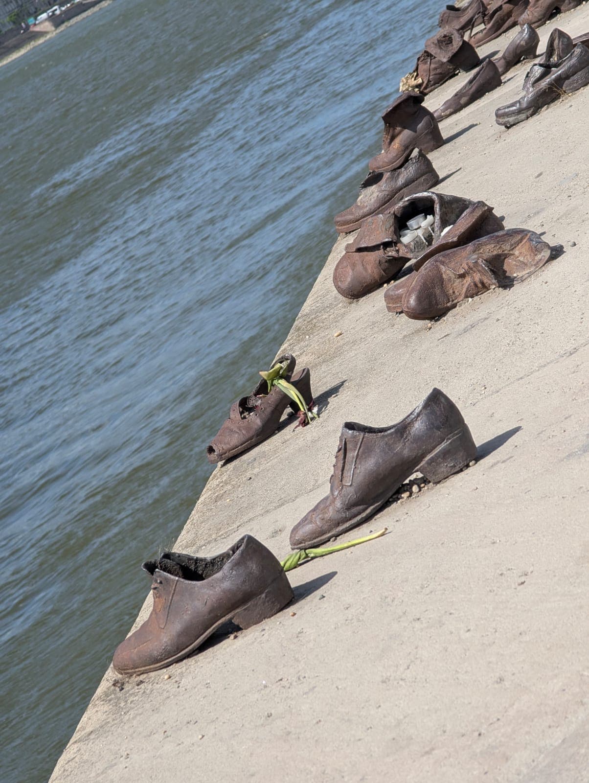 Shoes on the Danube memorial, Budapest