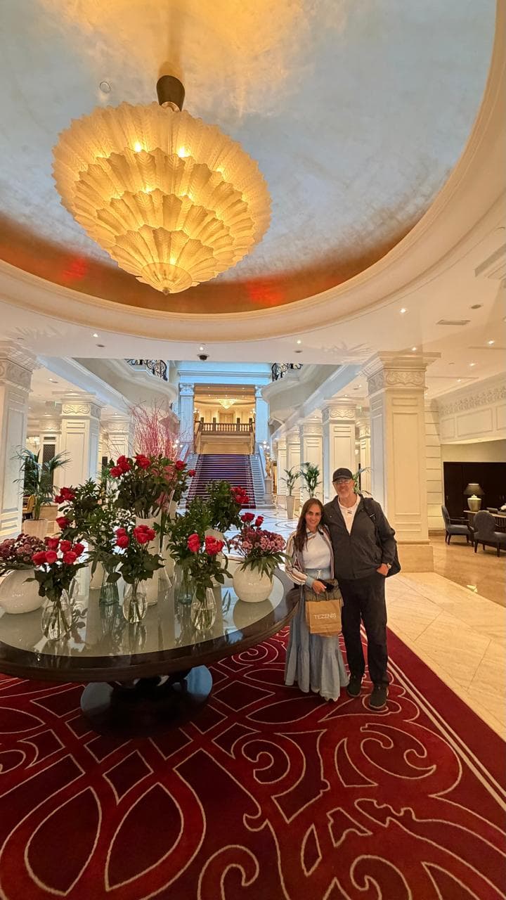 Anantara hotel lobby, Prague