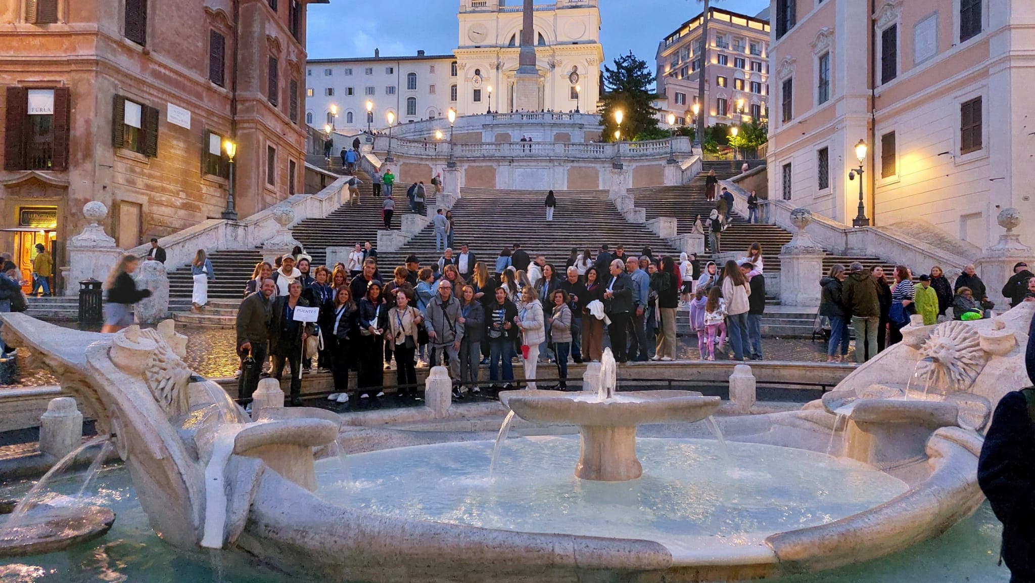 Barcaccia fountain, Rome
